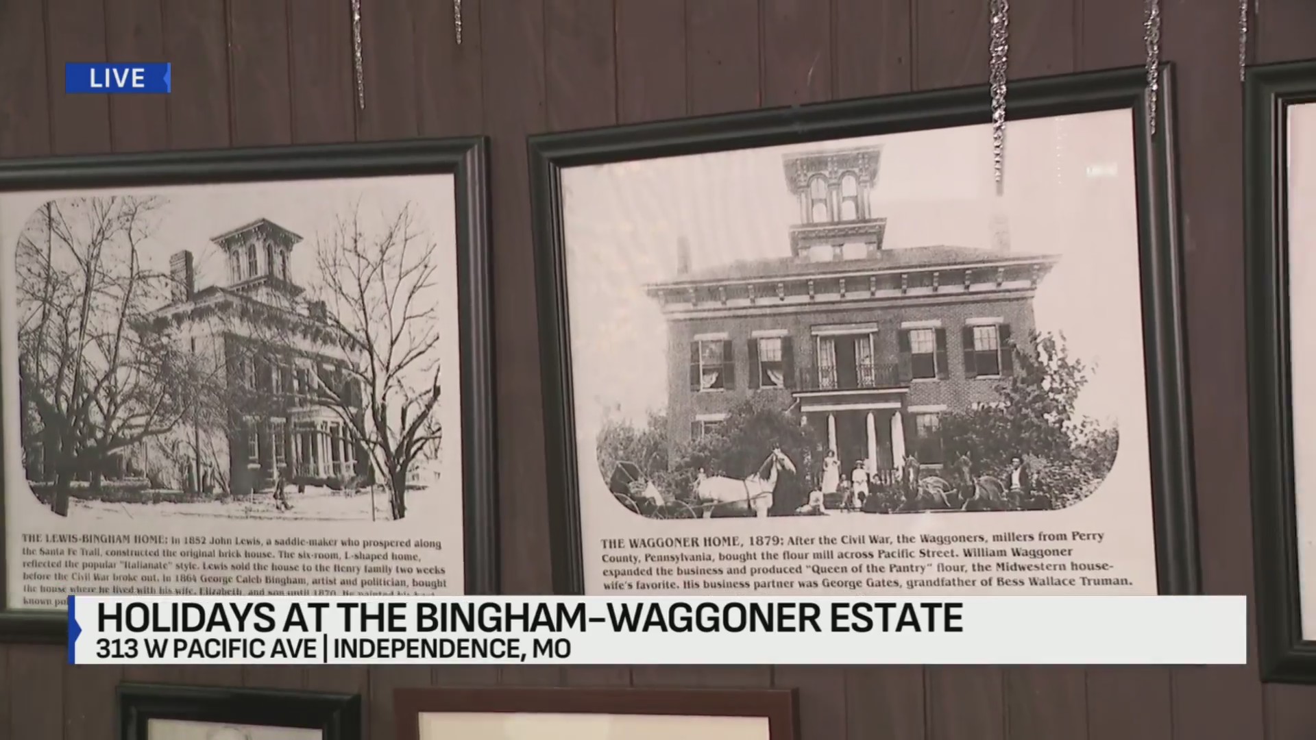 Bingham-Waggoner Estate in Independence open for holiday tours