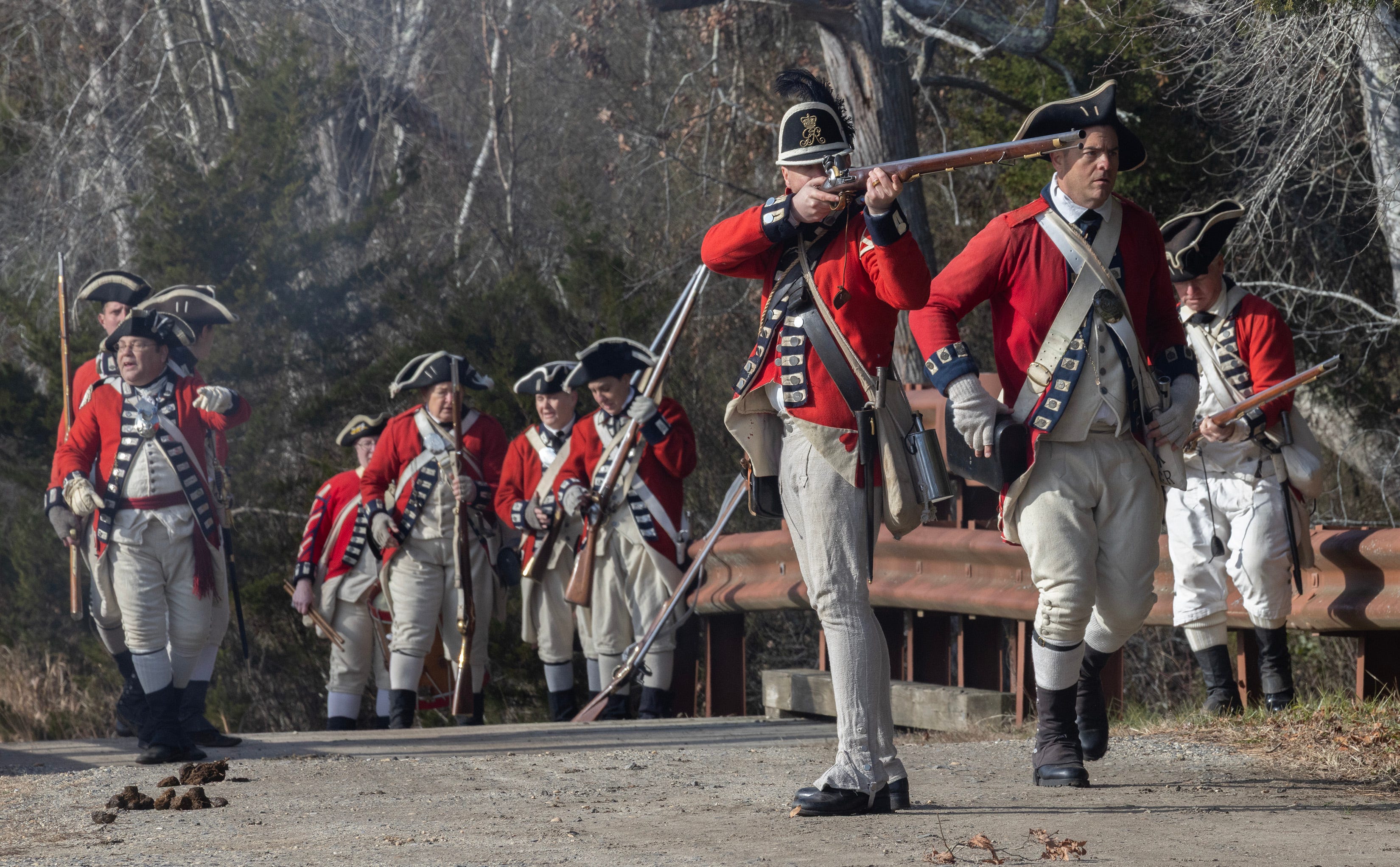 Muskets roar in Barnegat as history comes alive at Cedar Bridge Tavern