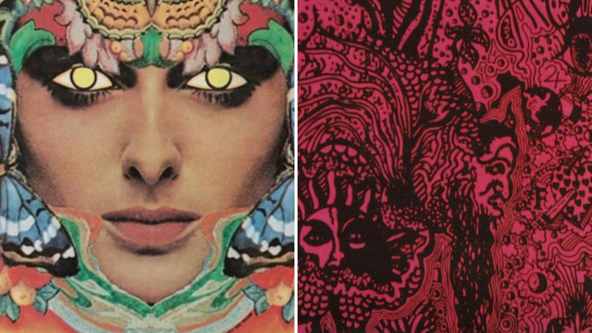 Classic psychedelic album covers that still mesmerize