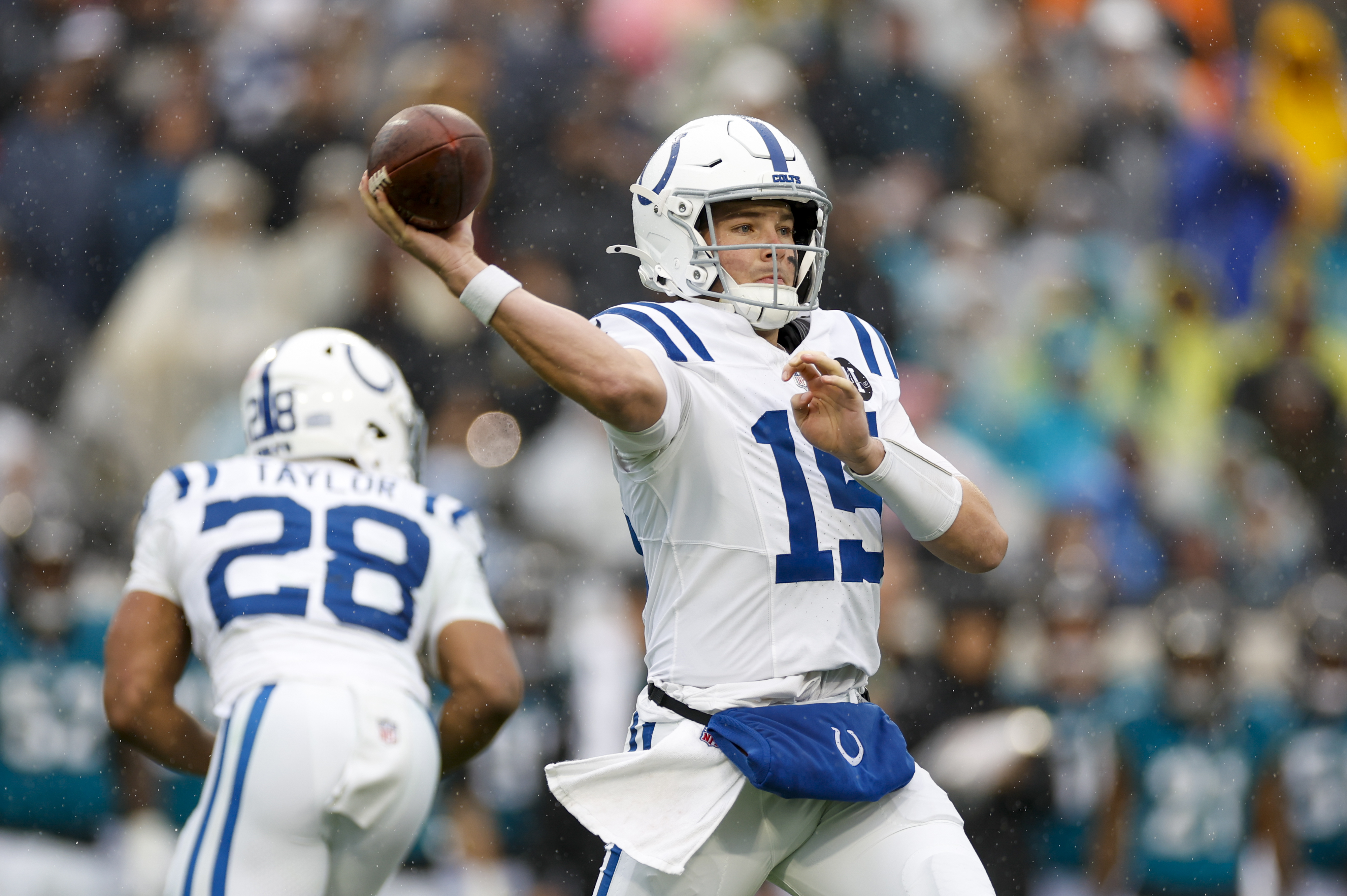 Colts rookie QB Riley Leonard shows poise in first NFL scoring drive