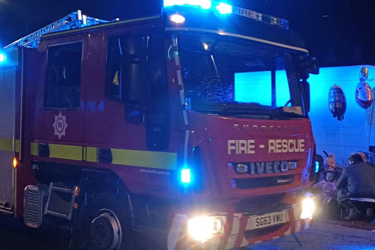 Driver rescued from car on its roof after Tiverton crash