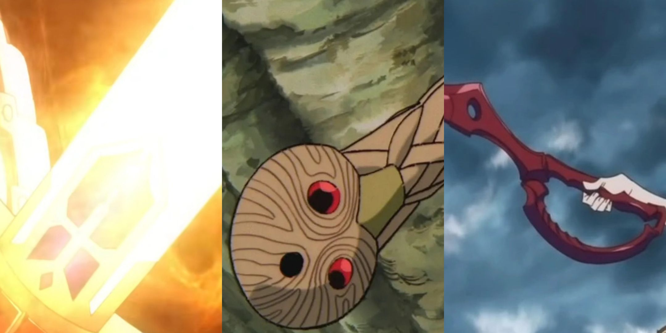 These are the peak examples of a cool anime sword