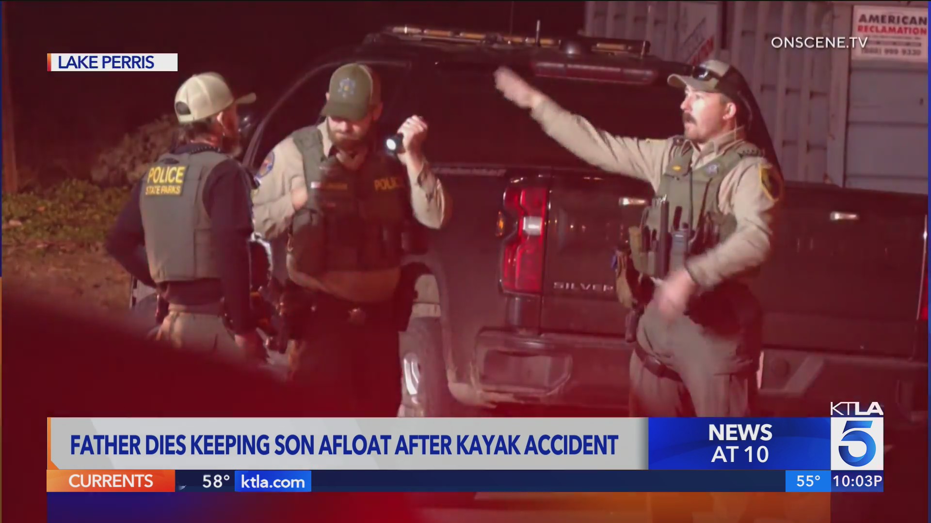 Father dies keeping son alive after boating accident in SoCal