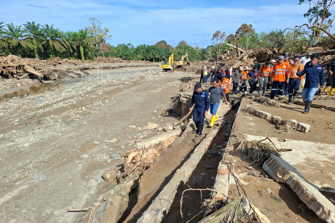 KLH Selidiki 4 Perusahaan yang Diduga Picu Banjir di DAS Batang Toru