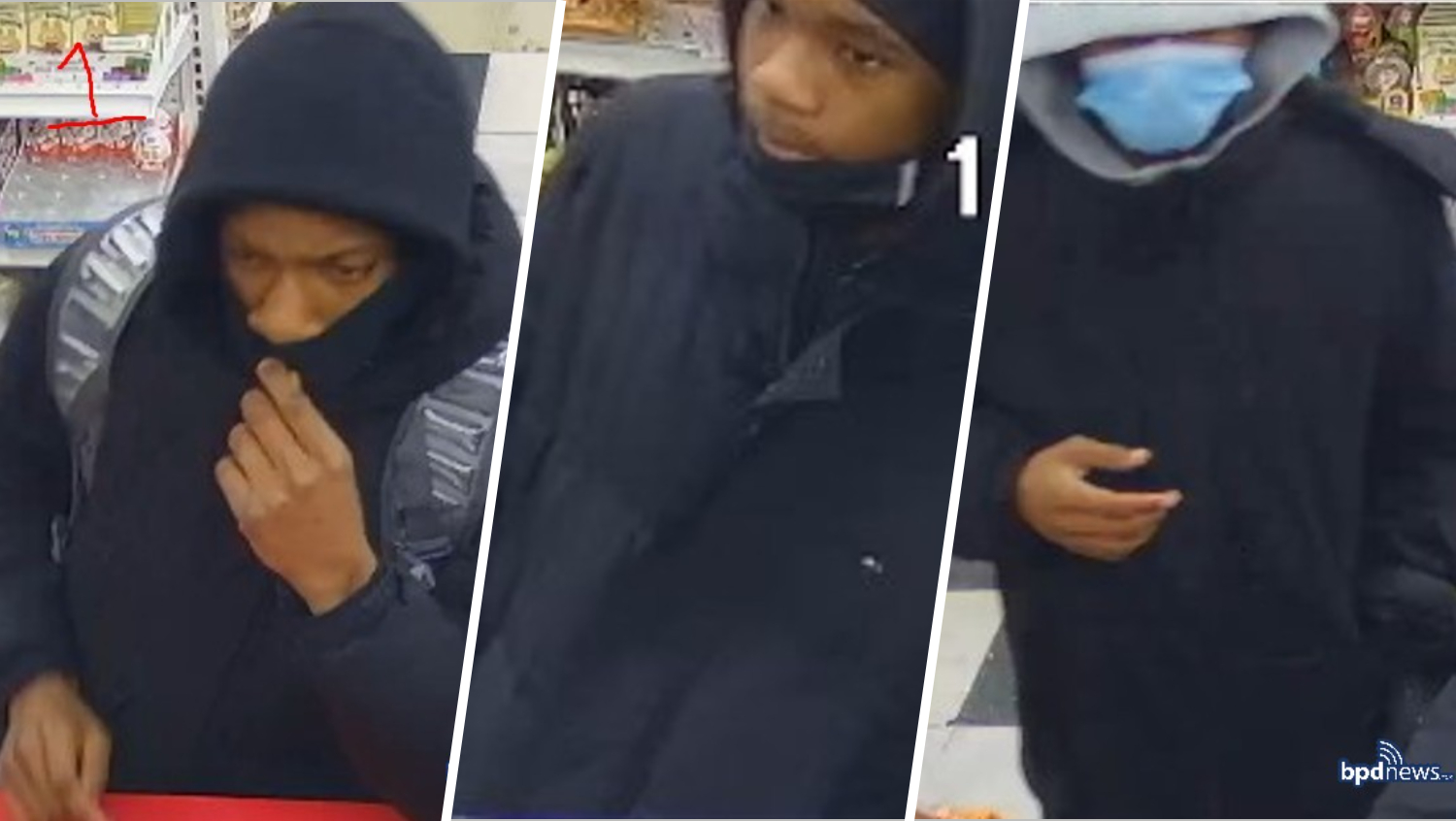 Police seek 3 suspects in armed robbery at Roxbury market
