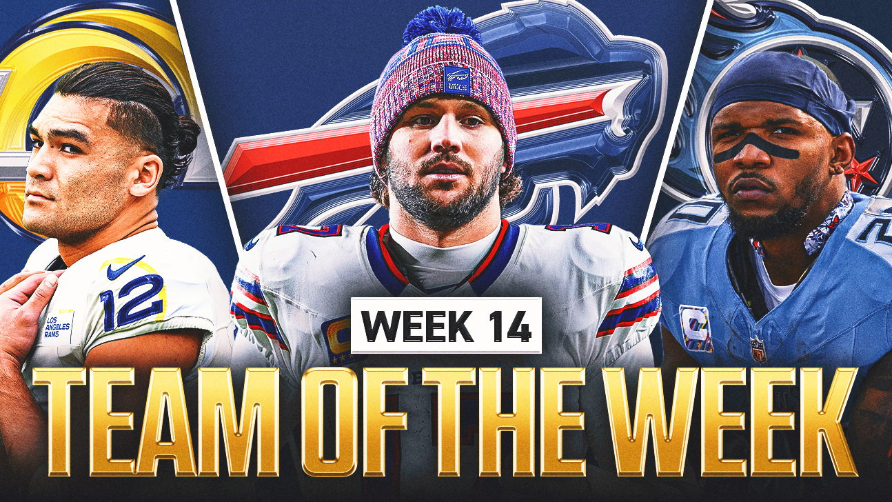 NFL Week 14 team of the week: Josh Allen and Puka Nacua headline squad