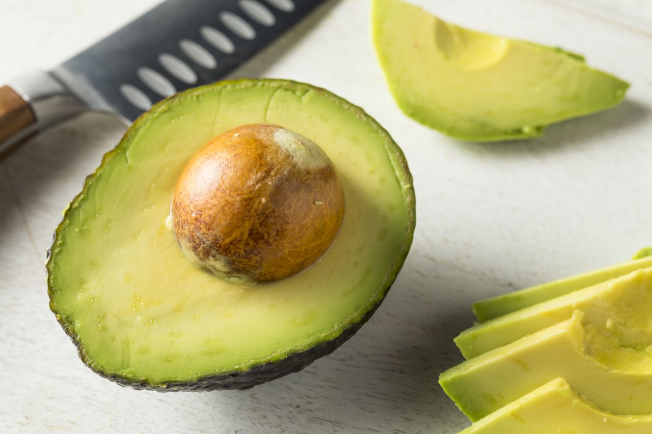 Avocado, high in potassium
