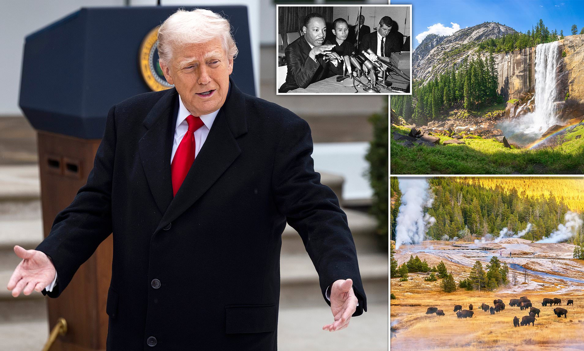 Trump adds his birthday to list of free national park entry days while