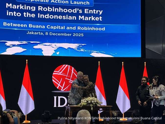 Robinhood masuk pasar modal Indonesia lewat akuisisi Buana Capital