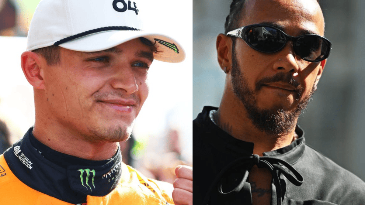 F1: Lando Norris' gesture to Lewis Hamilton after constructors' title
