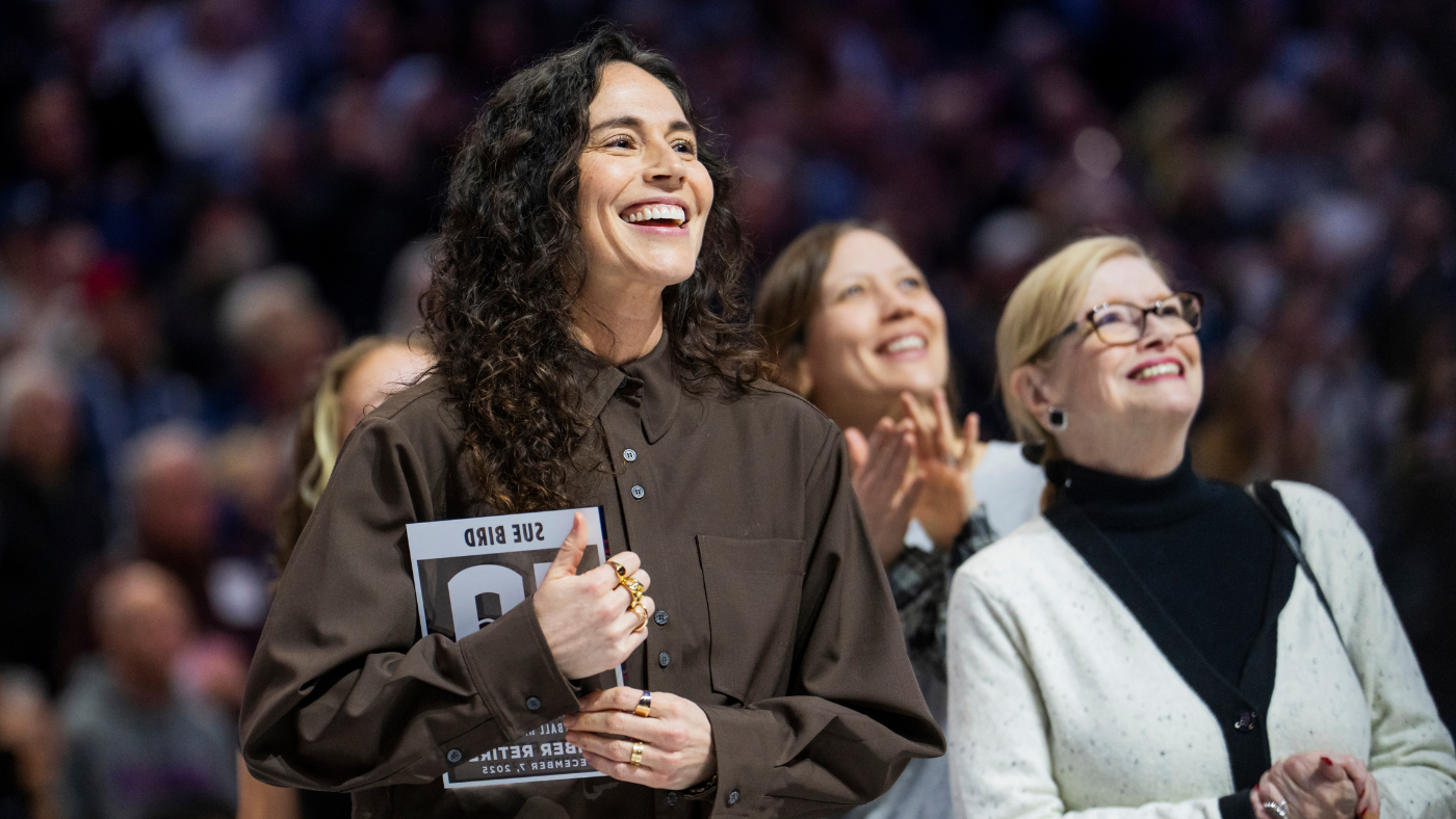 'This is home': UConn retires Sue Bird's No. 10 jersey in emotional ...