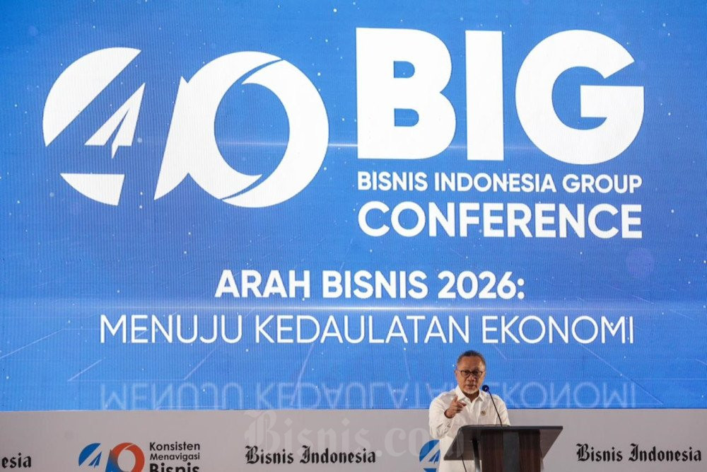 Konferensi BIG 40: Zulhas Apresiasi Peran Bisnis Jaga Optimisme Ekonomi