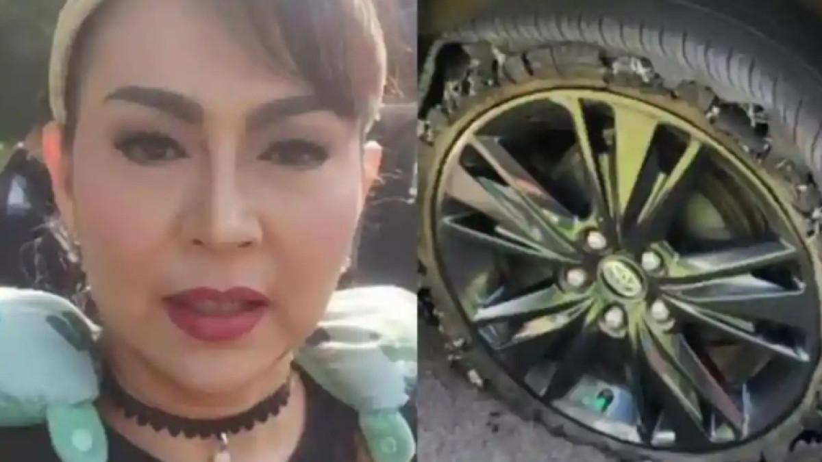 Ratna Listy Selamat dari Kecelakaan, Ban Mobil Pecah di Tol Cipali