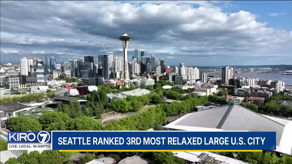 VIDEO: Seattle third more relax largest city