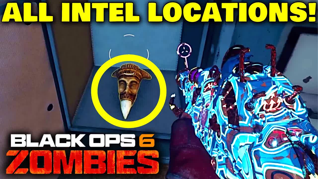All Black Ops 6 zombies intel locations guide for Terminus, Liberty ...