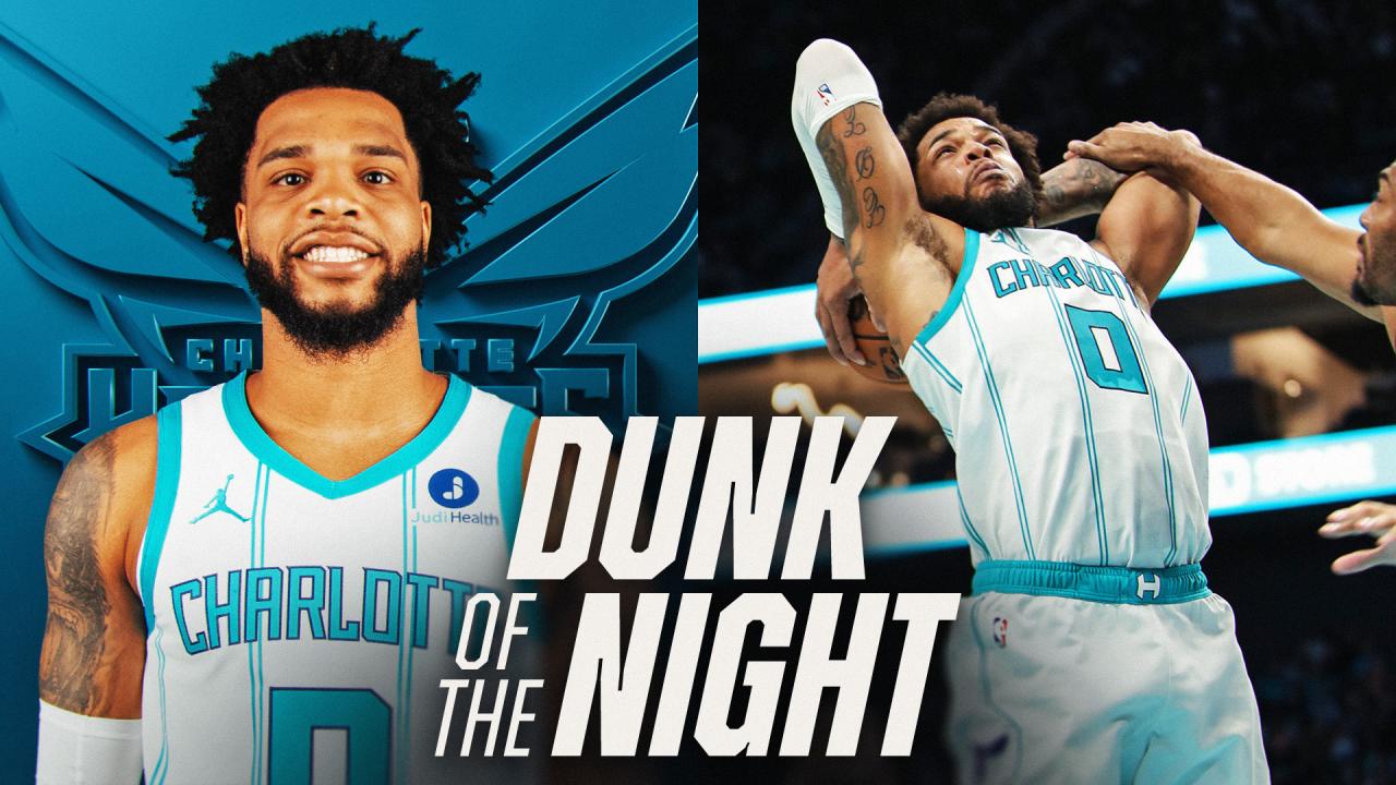 Dunk of the night: Miles Bridges