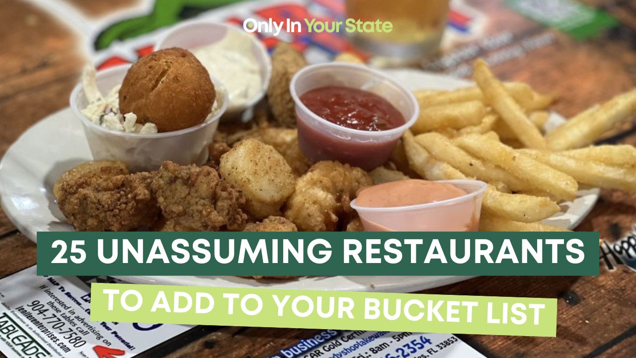 25 unassuming restaurants across the US to add to your dining bucket list