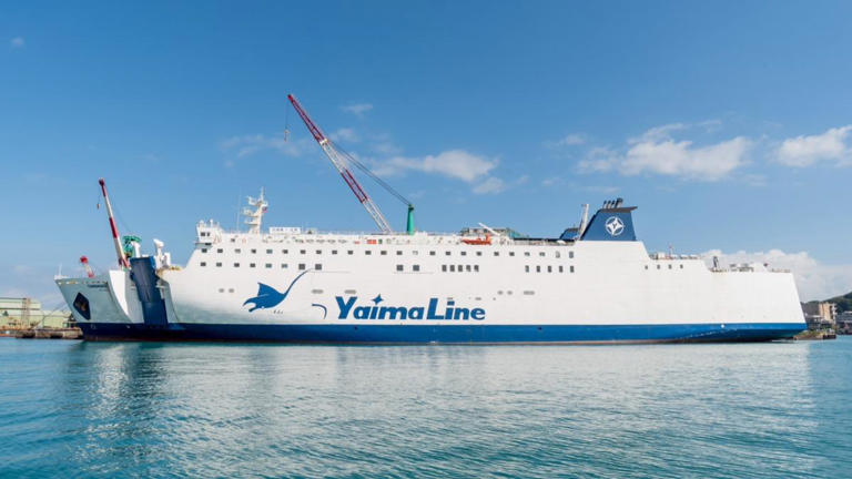 「八重山丸」客貨輪拚月底首航。（圖／華泰集團提供）