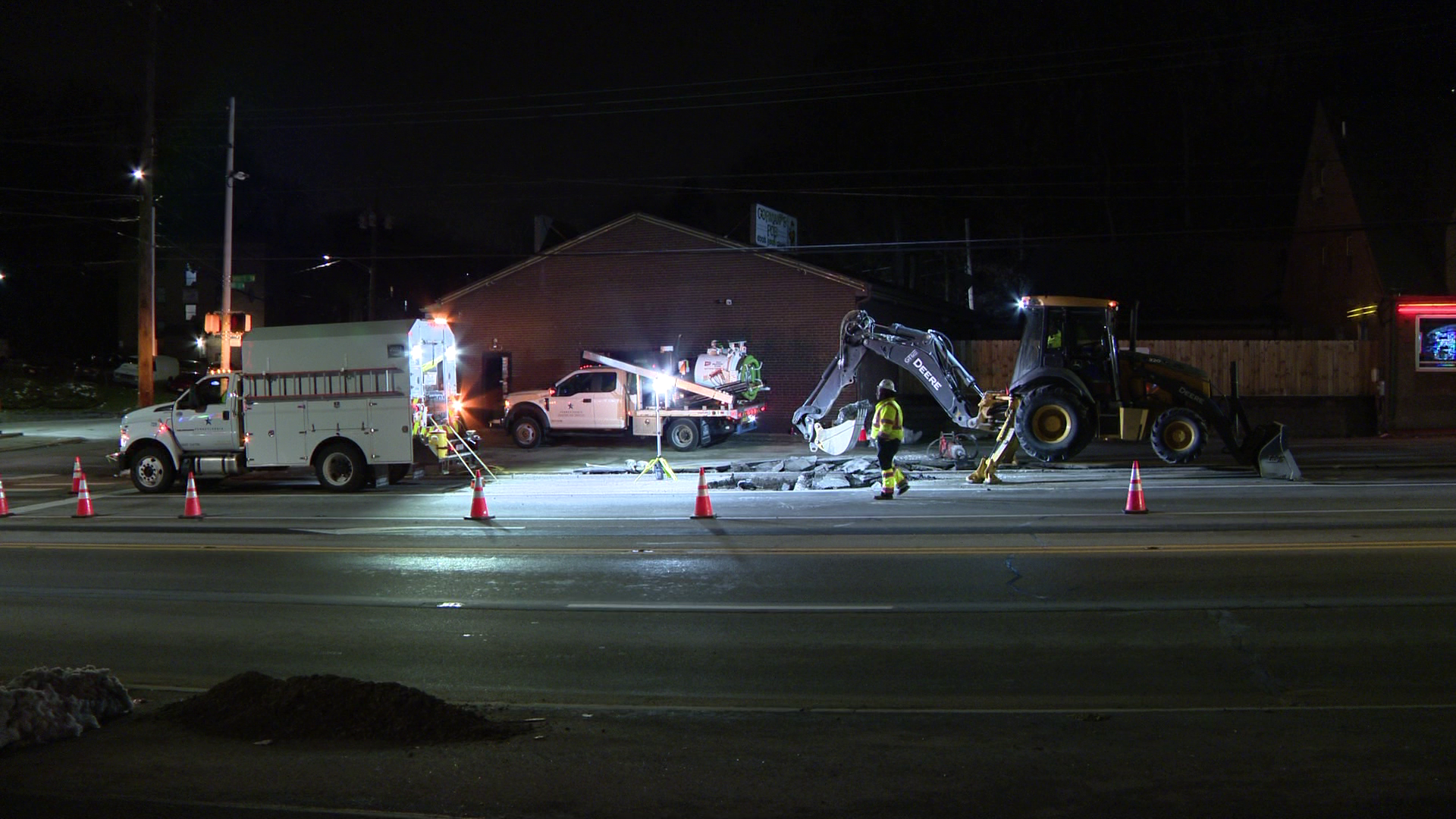 Water main break leads to restrictions on Route 51 in Brentwood