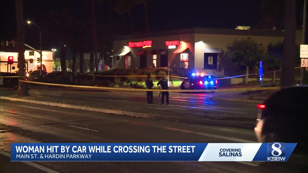 Woman seriously injured after being hit by car while crossing street in ...