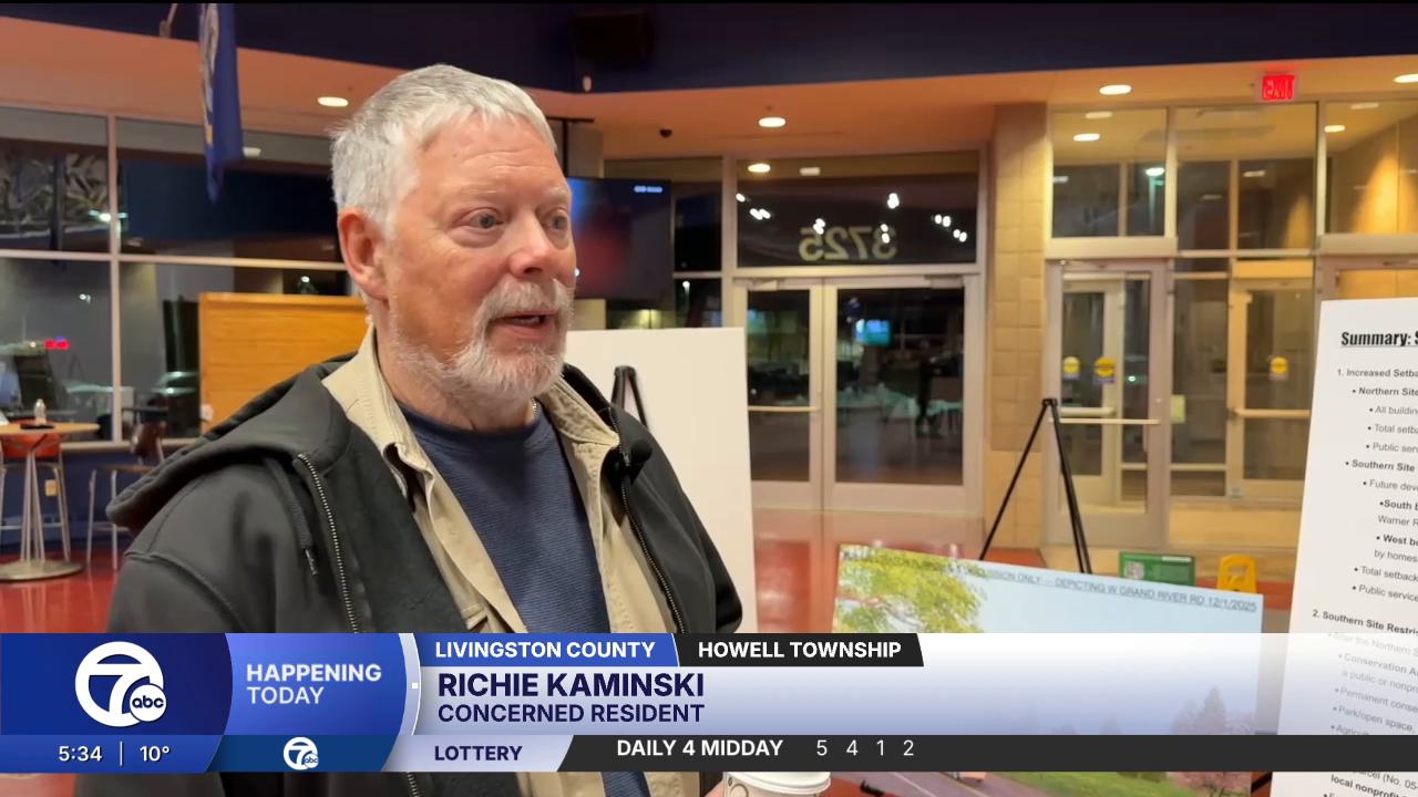 Happening today: Vote on proposed AI data center rezoning in Howell ...