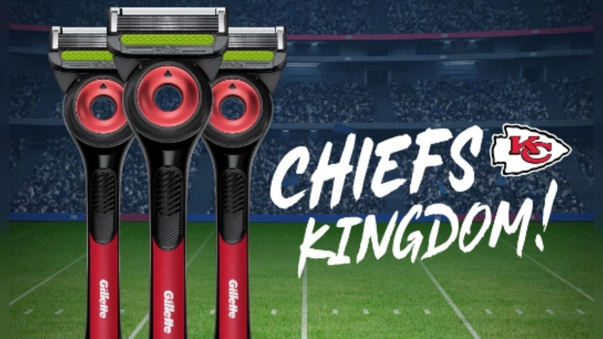 GilletteLabs releases official Kansas City Chiefs razor