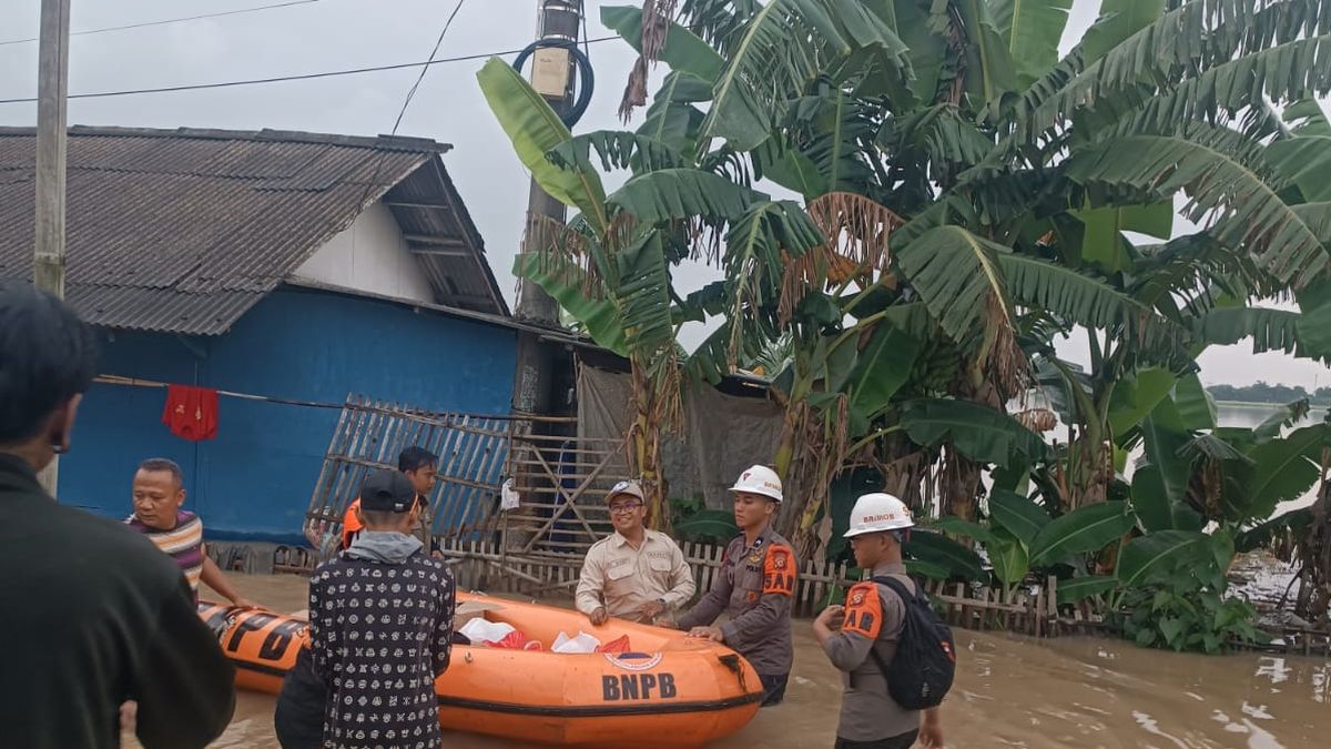Banjir Karangligar Belum Surut, Pemkab Siapkan Kebutuhan Pangan 14 Hari