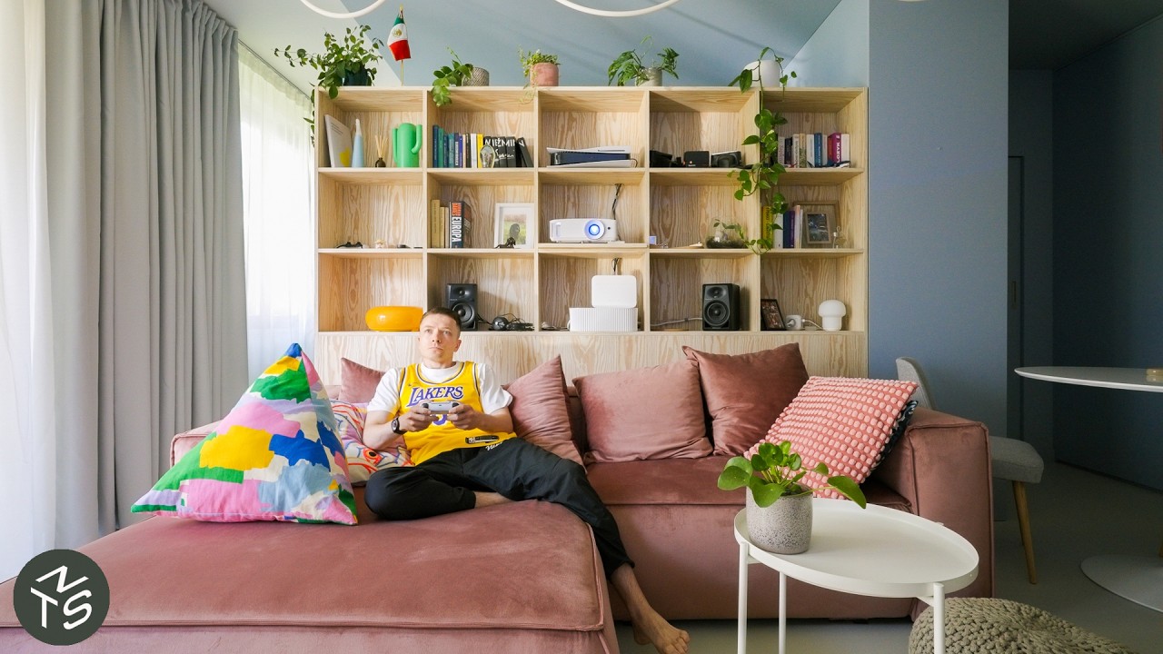 Modern and cosy studio apartment with a retro vibe, Poland 38SQM/409SQFT