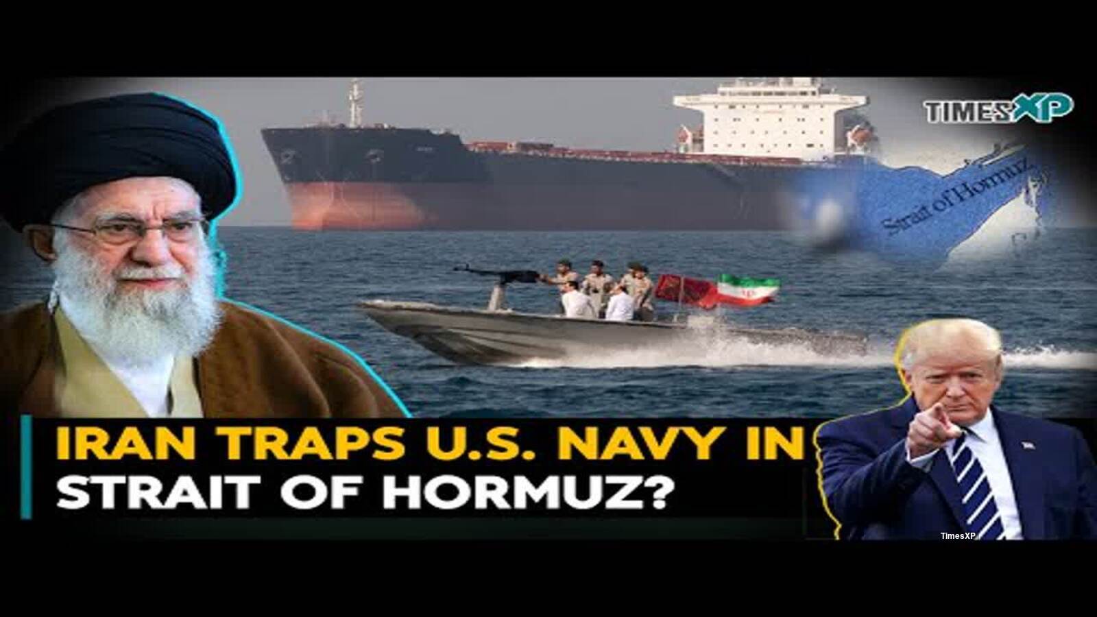 Iran Traps Us Navy In Strait Of Hormuz Iran Israel War