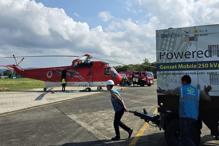 PLN Nyalakan Listrik RSUD Datu Beru dengan Genset
