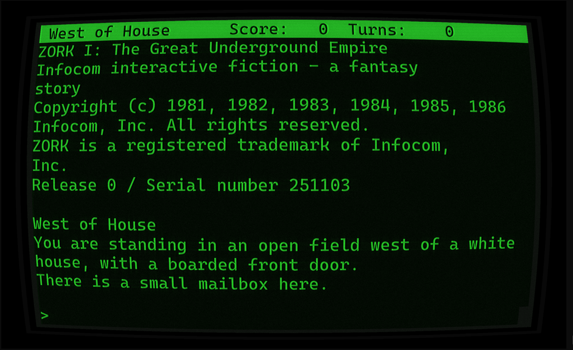 I tried this text adventure game from 1977, and it was better than I ...