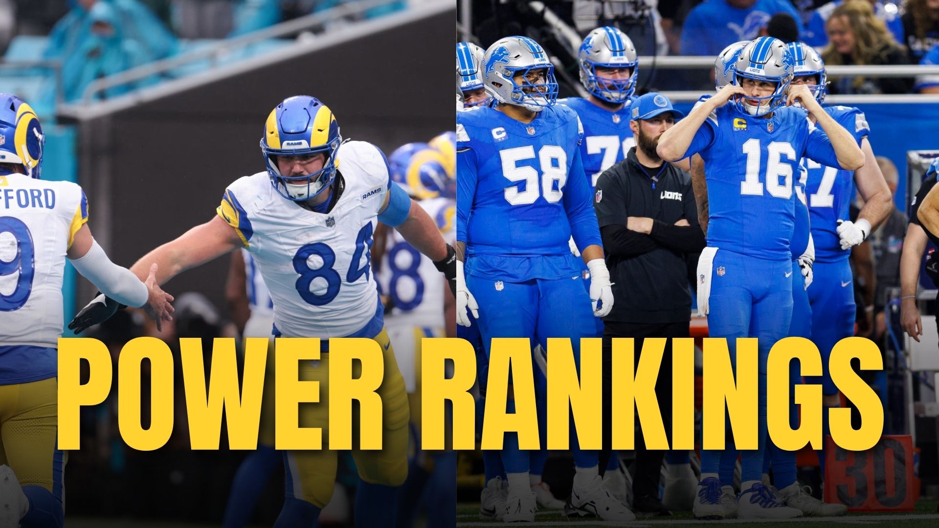 Week 15 NFL power rankings Los Angeles Rams stay on top as playoff race ...