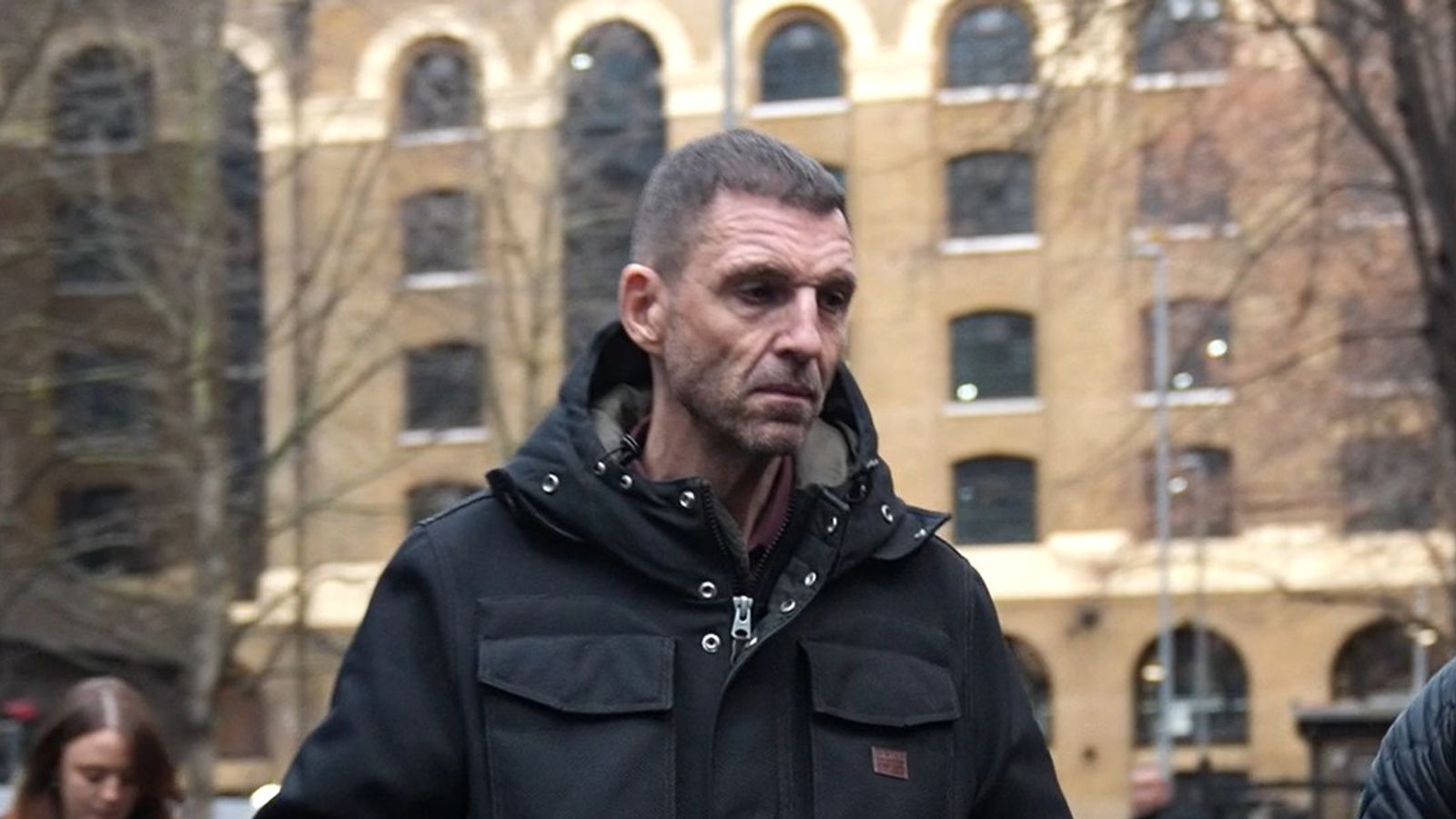 Tim Westwood arrives for plea hearing