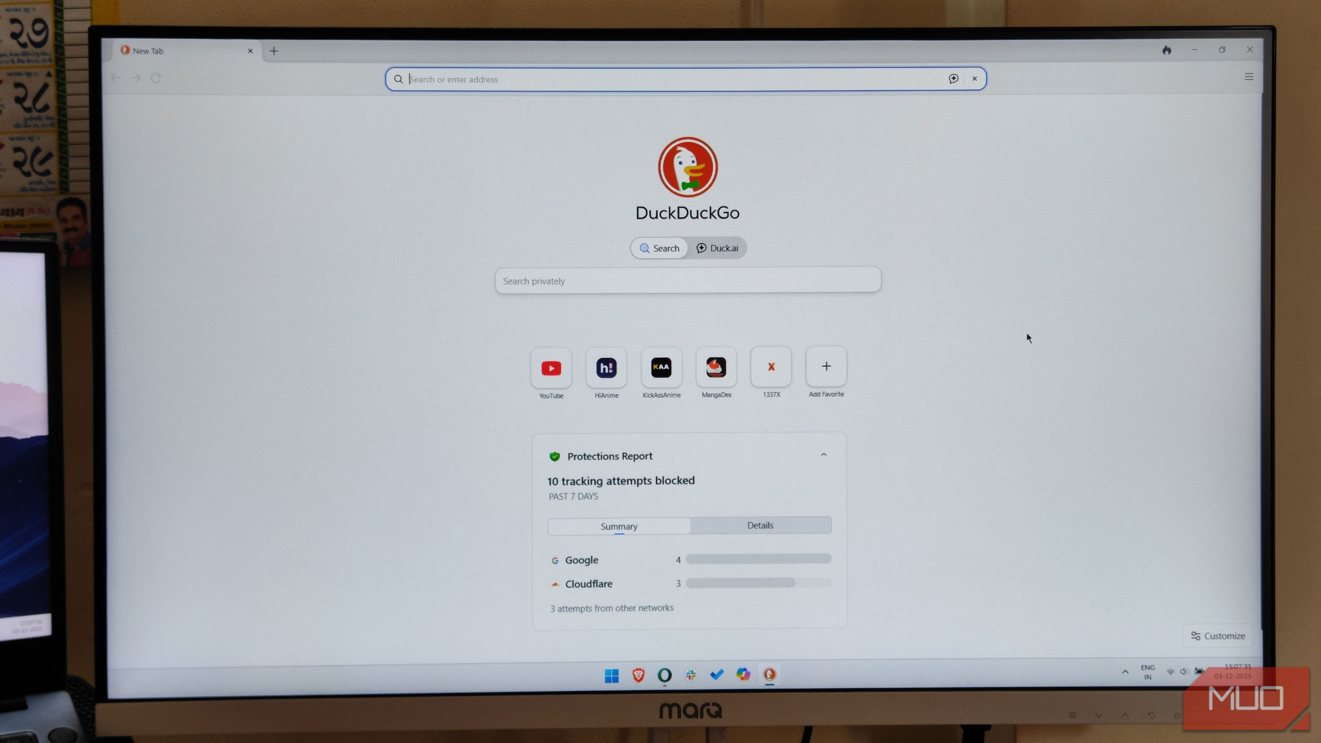 I replaced Chrome with DuckDuckGo on Windows and didn’t expect this outcome