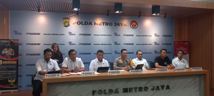 Polda Metro tangkap 3 admin medsos: rencanakan demo dan bom molotov di DPR
