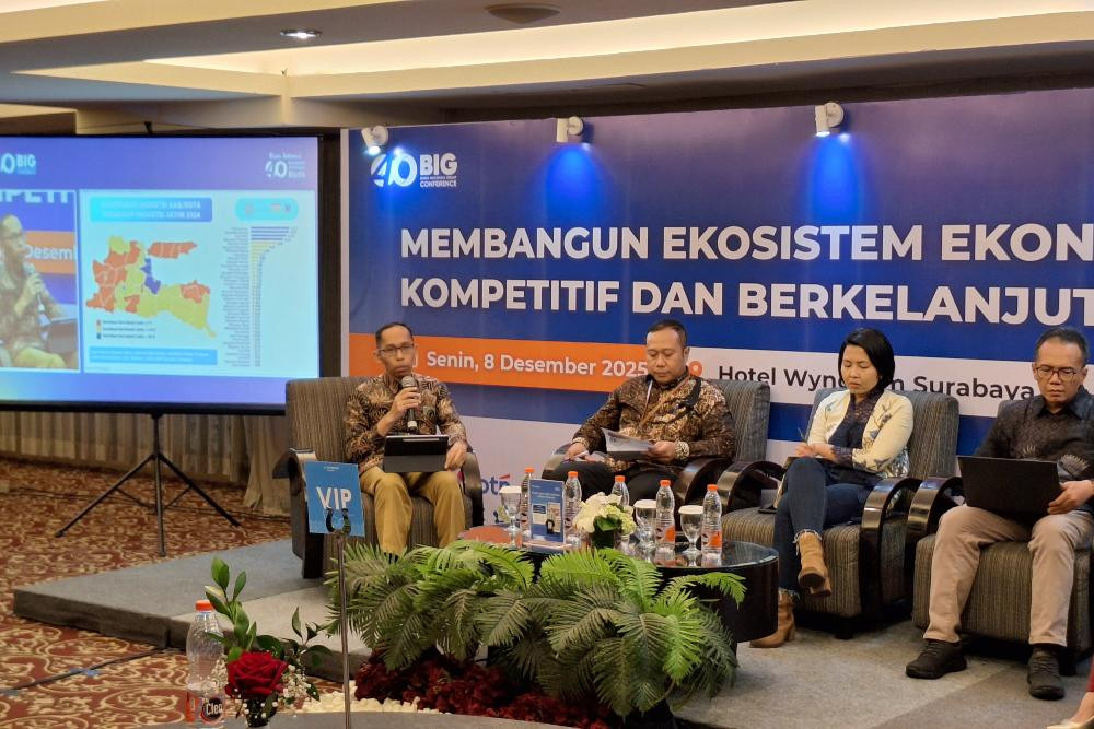 Konferensi BIG 40: Pemprov Akui Kesenjangan Ekonomi di Jawa Timur Utara dan Selatan
