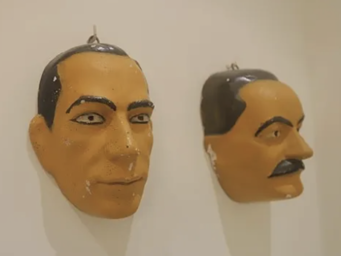 Forensic expert identifies some of 11 terrifying masks on wall in ...