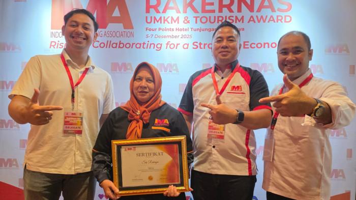 IMA Chapter Palembang Dianugerahi Penghargaan Mentor Terbaik di IMA UMKM dan Wisata 2025
