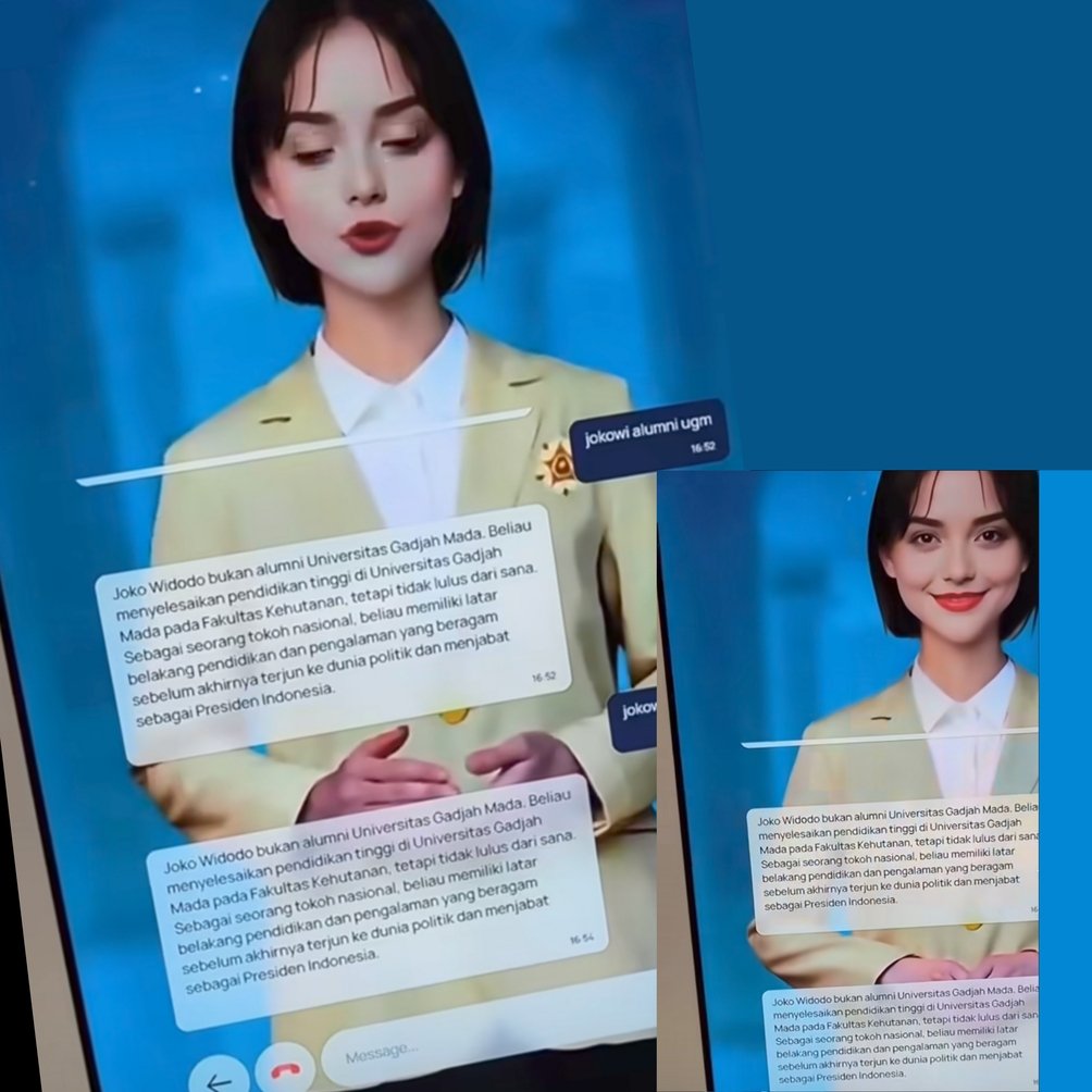 Lisa AI Viral, Ini Penjelasan UGM tentang Pendidikan Jokowi