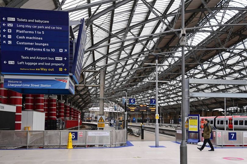 '100 angry passengers stranded on platform' as Liverpool train ...