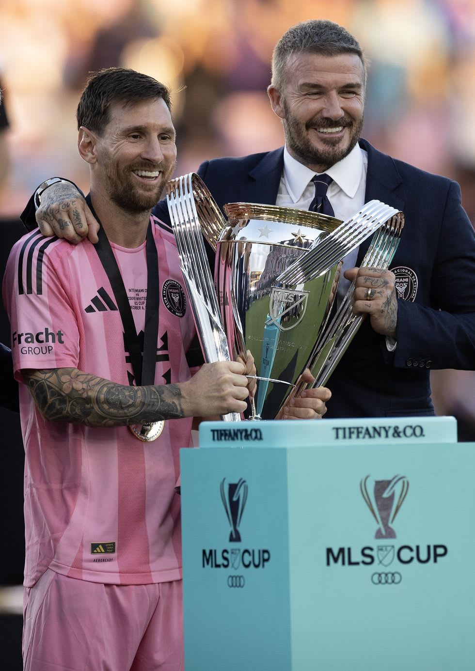 Se revelan las celebraciones de David Beckham y Lionel Messi en la MLS mientras los aficionados reaccionan a escenas incómodas