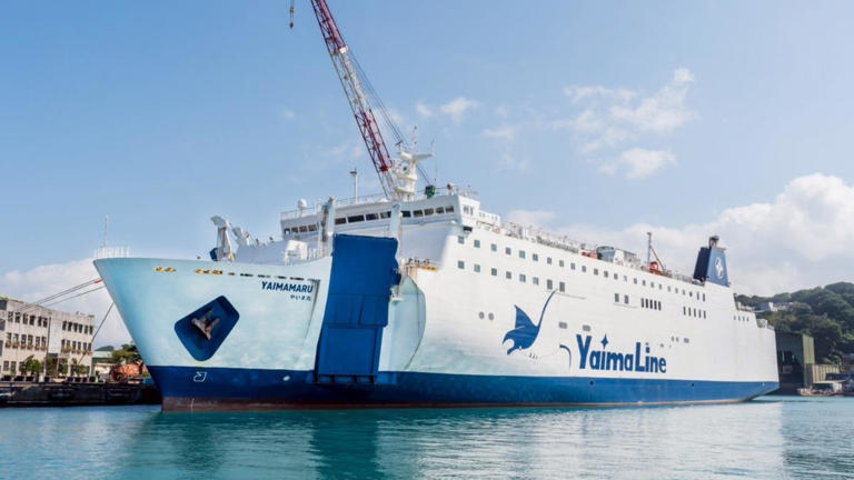 「八重山丸」客貨輪拚月底首航。（圖／華泰集團提供）