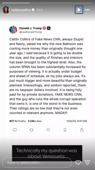 CNN reporter delivers sharp response after Trump brands her "stupid ...