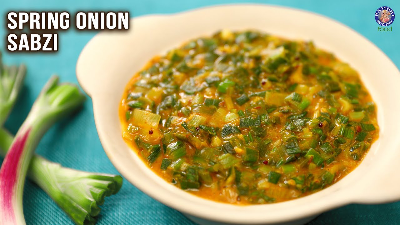How to make spring onion sabzi