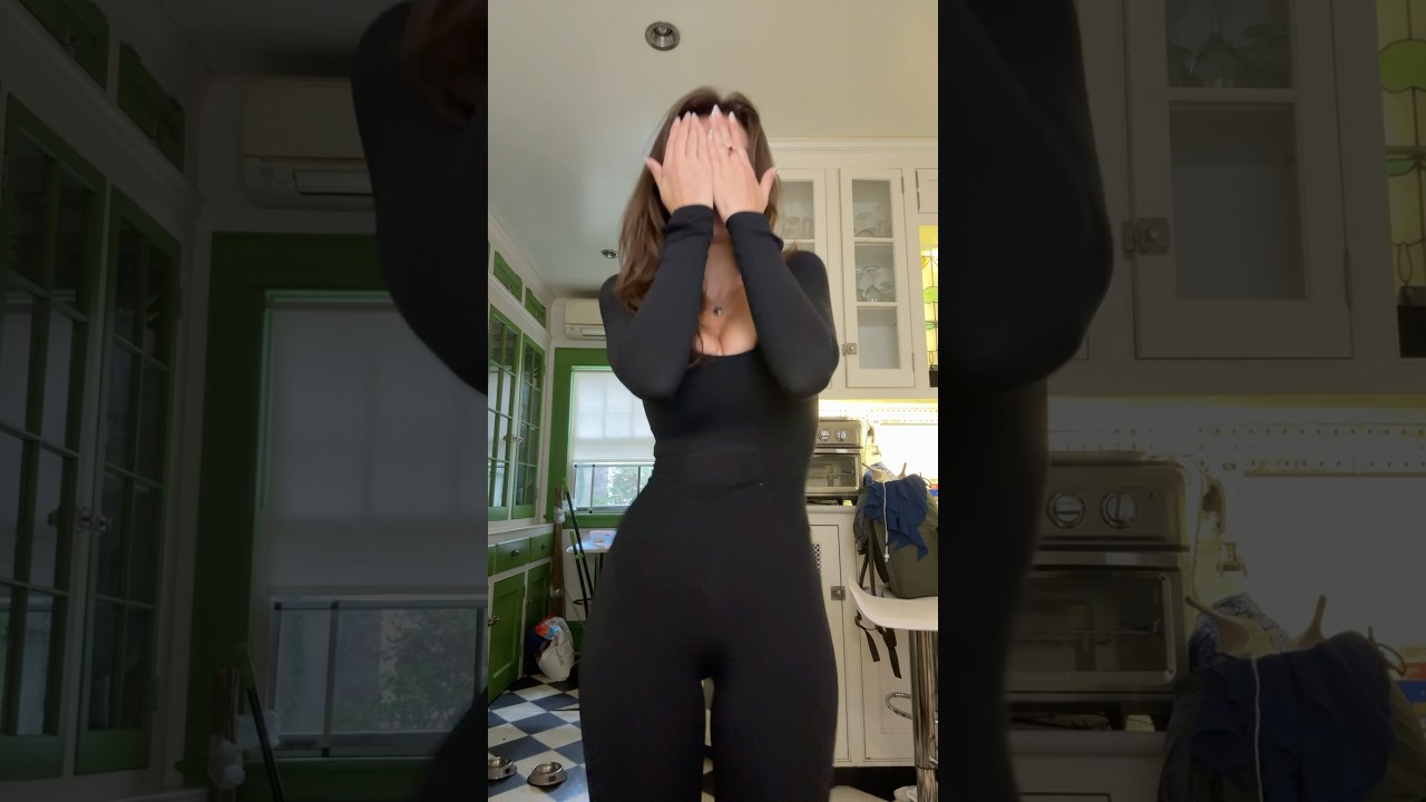 Watch model pull out incredible moves in viral choreographed dance