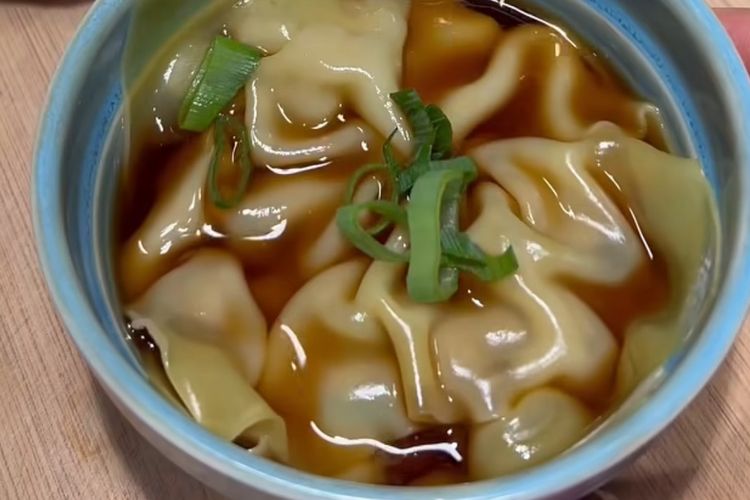 Resep pangsit kuah kukus viral, lezat dan juicy