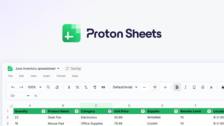 Proton launches encrypted sheets as a privacy-first alternative to ...