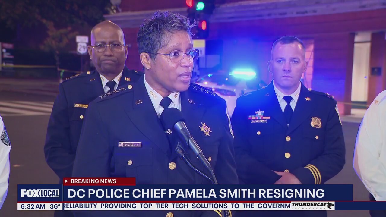 DC police chief Pamela Smith resigning