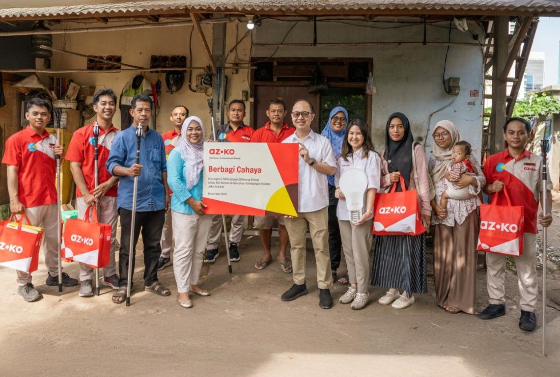 AZKO Menyebar Kebijaksanaan, Nyalakan Rumah dan Lingkungan Hijau Indonesia