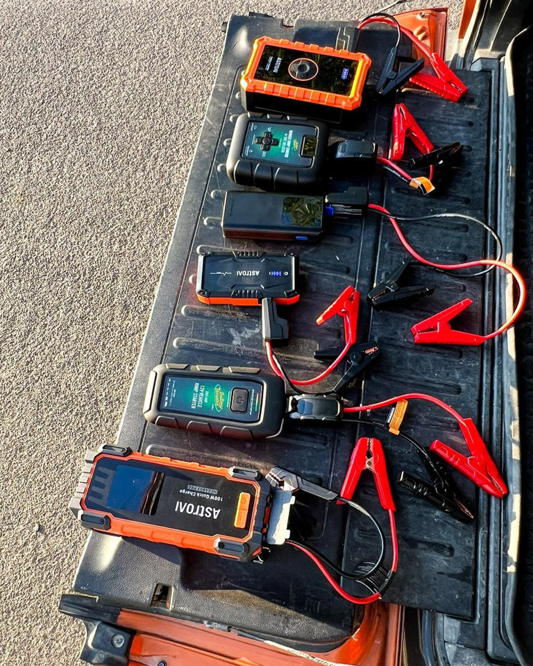 Nobody around to help you start your car? Keep one of these portable ...